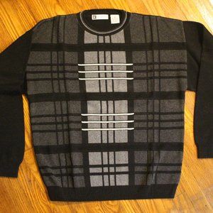 BACHRACH MEN'S 100% ACRYLIC LONG SLEEVE SWEATER SIZE Medium